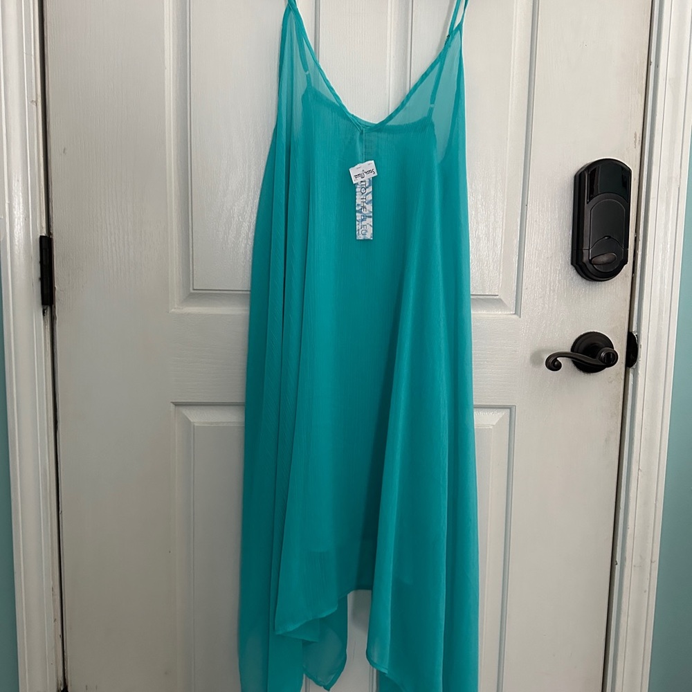 NWT Into the Bleu Women’s Swim Cover Up Sz LG